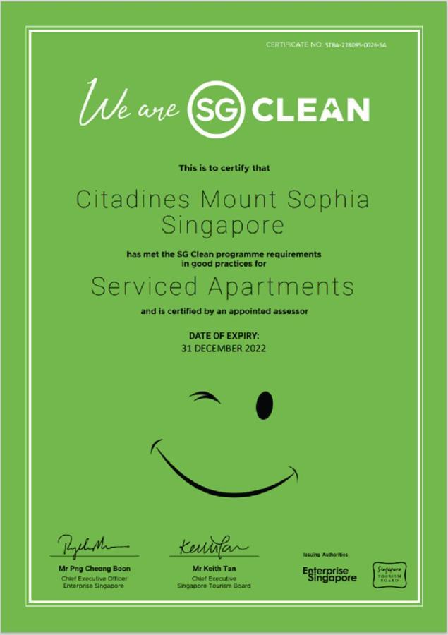 Citadines Mount Sophia Singapur Exterior foto