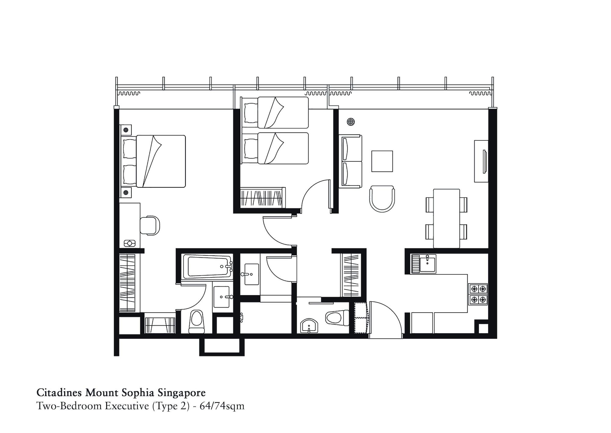 Citadines Mount Sophia Singapur Exterior foto